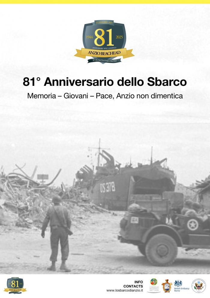 81 anniversario Sbarco di Anzio