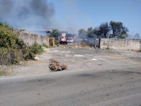 Incendio Cinque Miglia