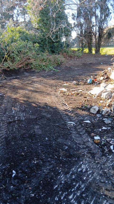 La bonifica a Corso Italia