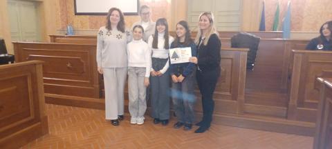 La premiazione della Falcone