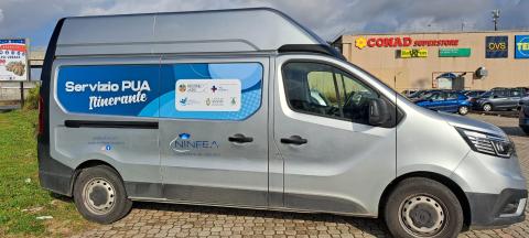 Il camper del punto unico di accesso