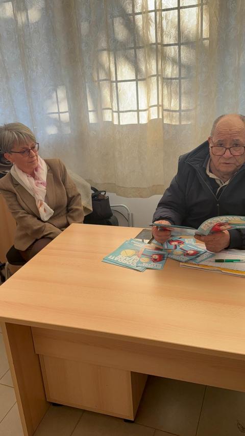 L'assessore Pollastrini con il presidente Bertolaccini