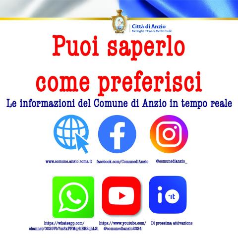 La campagna social sui canali di comunicazione