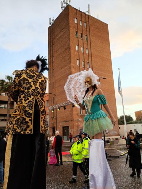 Il red carpet a Lavinio