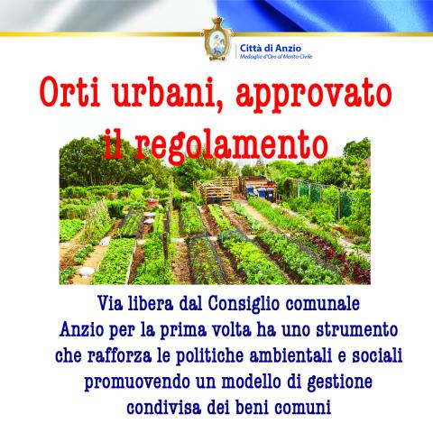 La card social per gli orti urbani