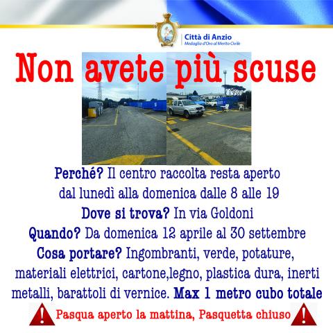 La card social dei nuovi orari