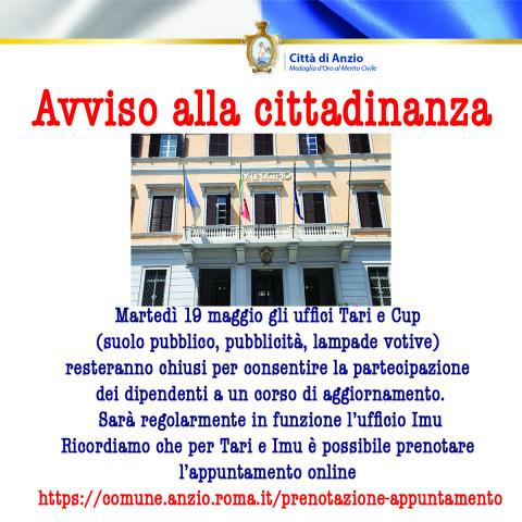 Chiusura uffici