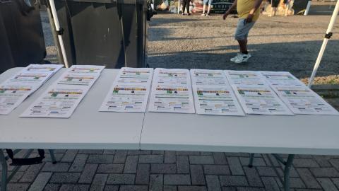 I banchi informativi di Aet nei mercati