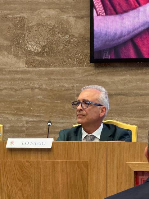 Il sindaco, Aurelio Lo Fazio