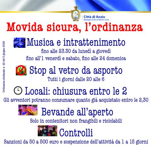 La card social dell'ordinanza
