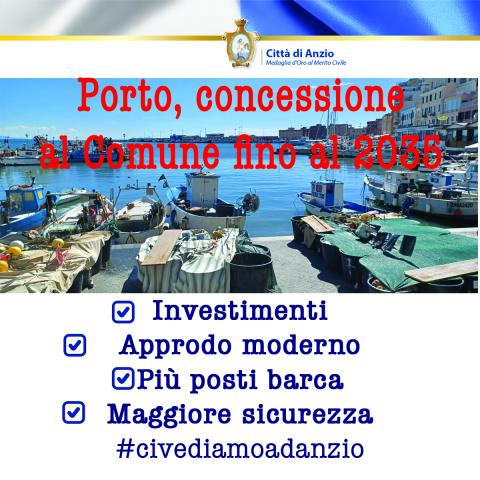 La card social dell'estensione della concessione