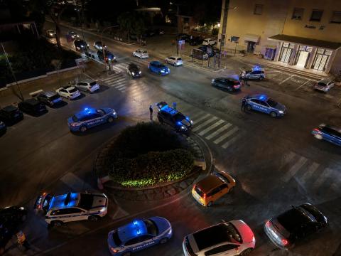 I controlli la sera del 14 agosto