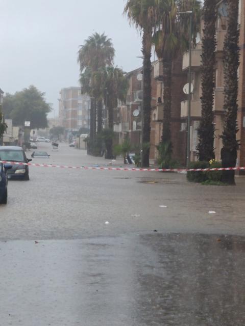 La situazione in viale Marconi