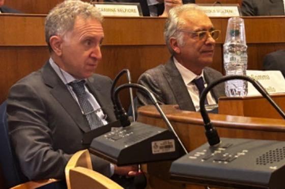 Il sindaco Lo Fazio e l'assessore Somma