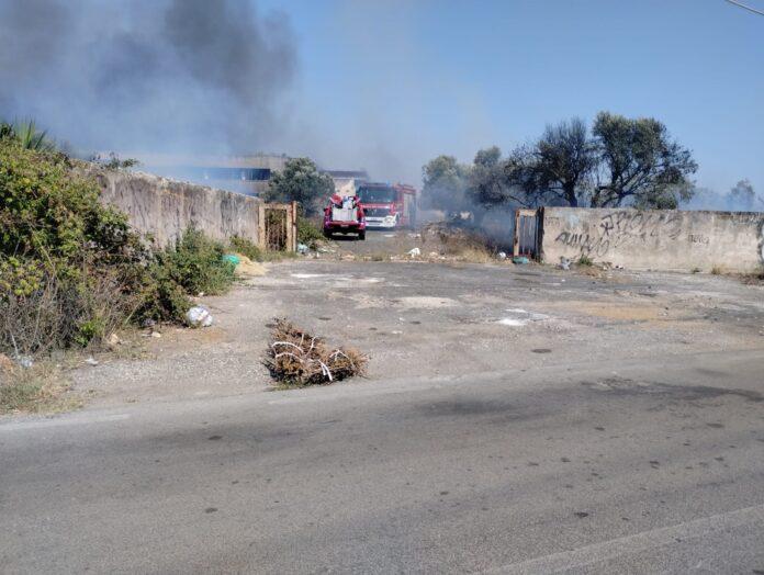 Incendio Cinque Miglia