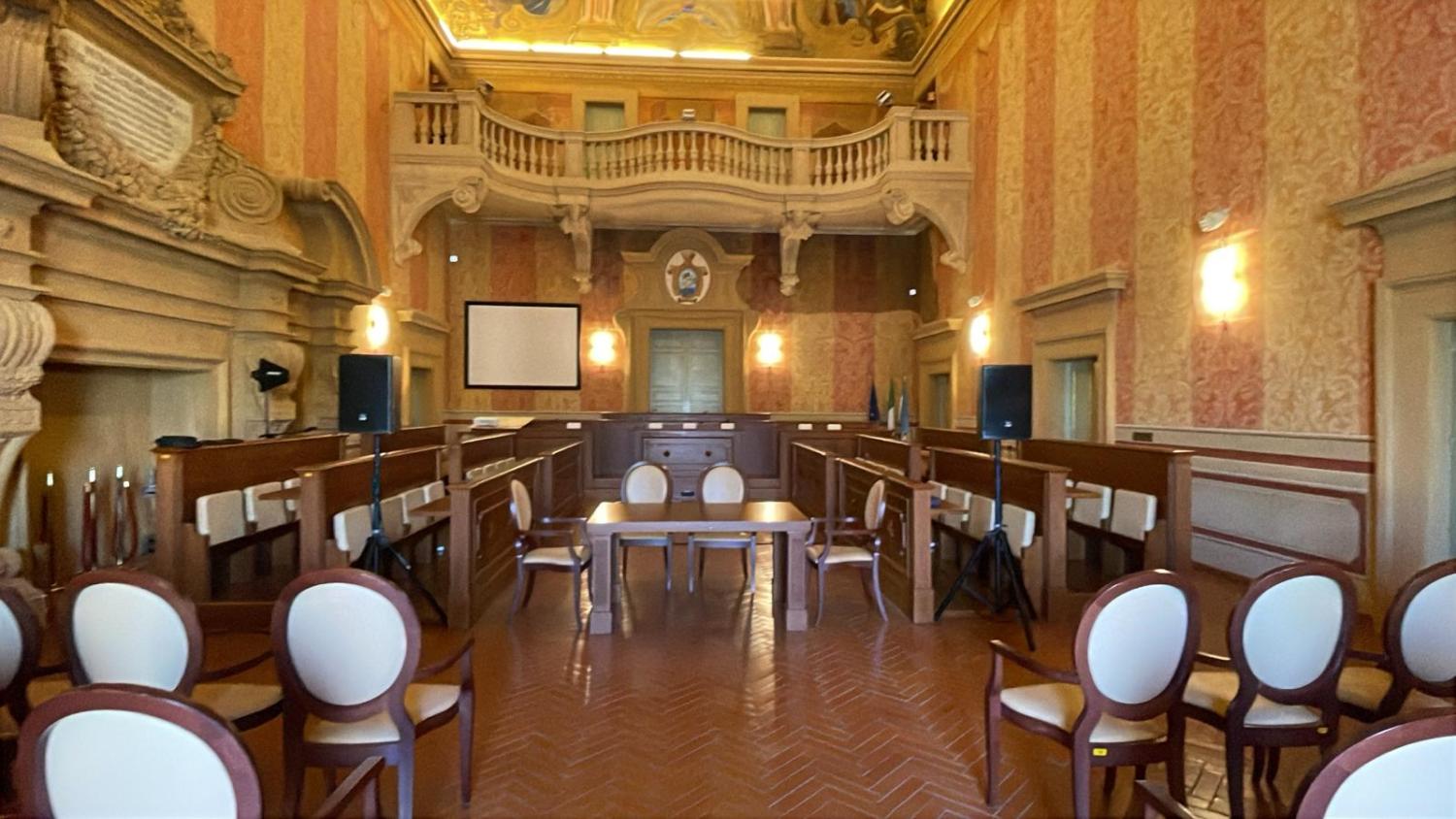 Sala consiliare - Villa Sarsina