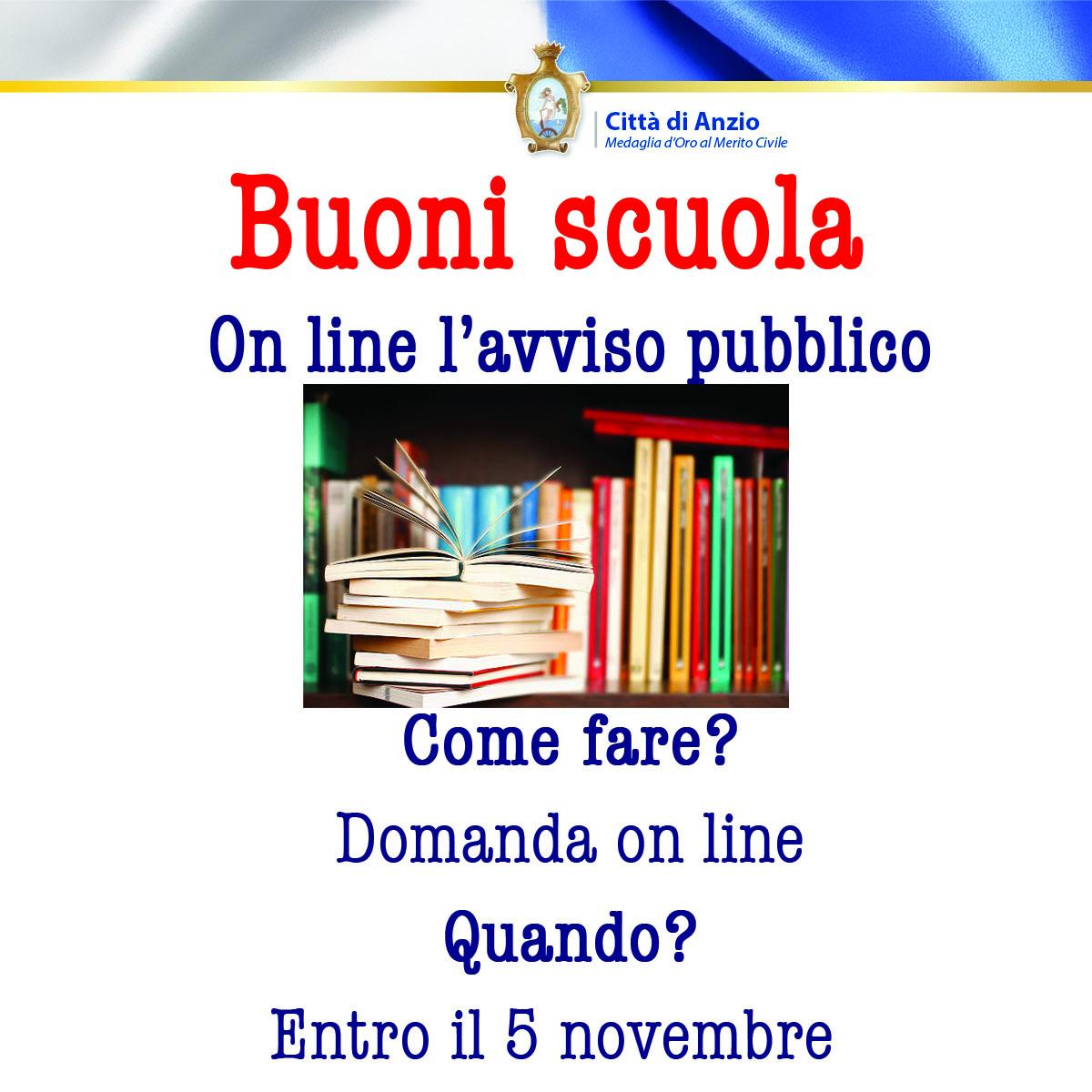 Bonus scuola avviso