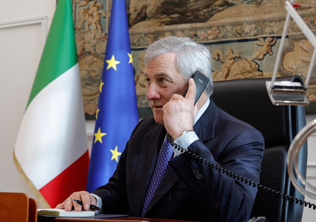 Il ministro Antonio Tajani (foto www.esteri.it/it)