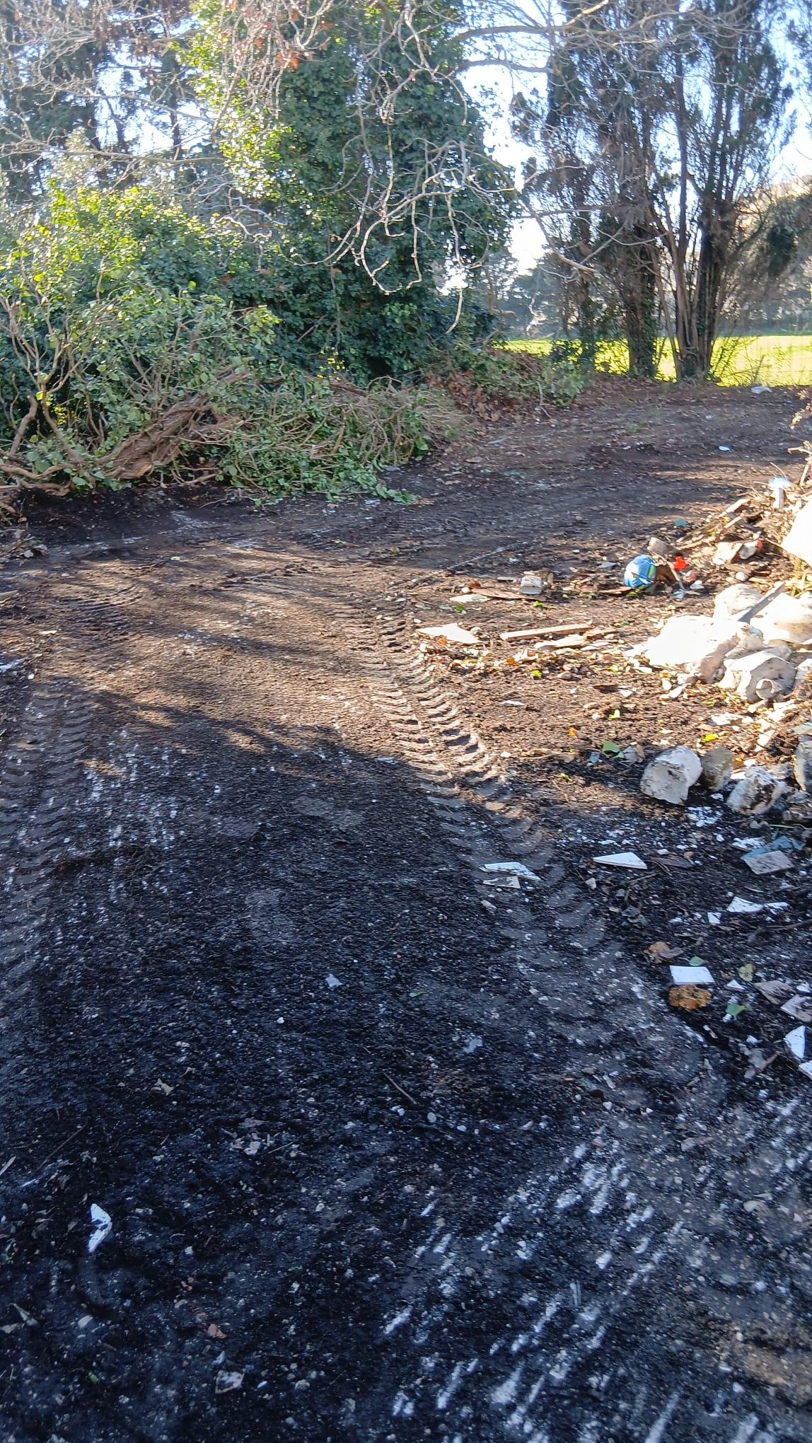 La bonifica a Corso Italia