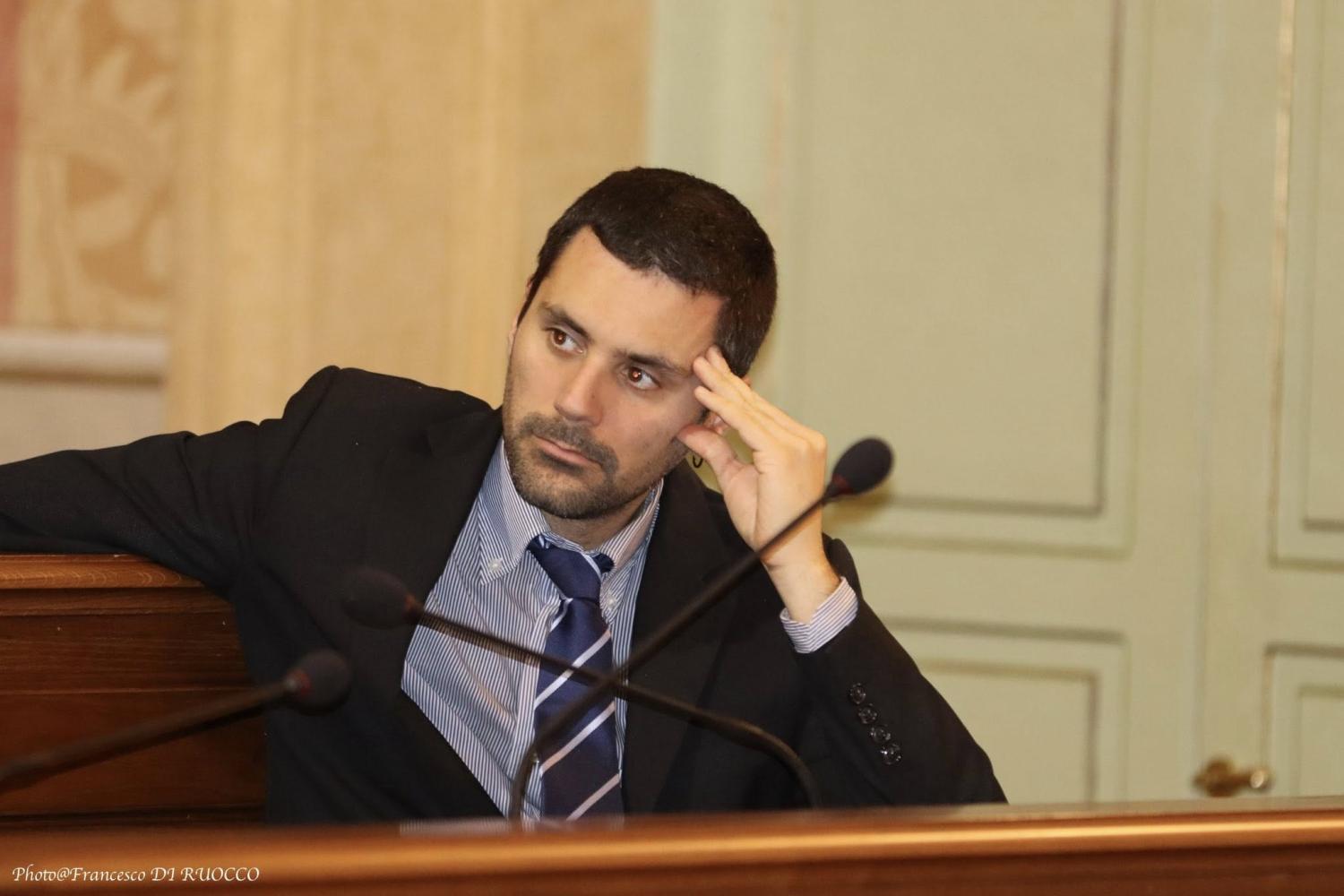 L'assessore Luca Brignone (Foto gentilmente concessa da Francesco Di Ruocco)