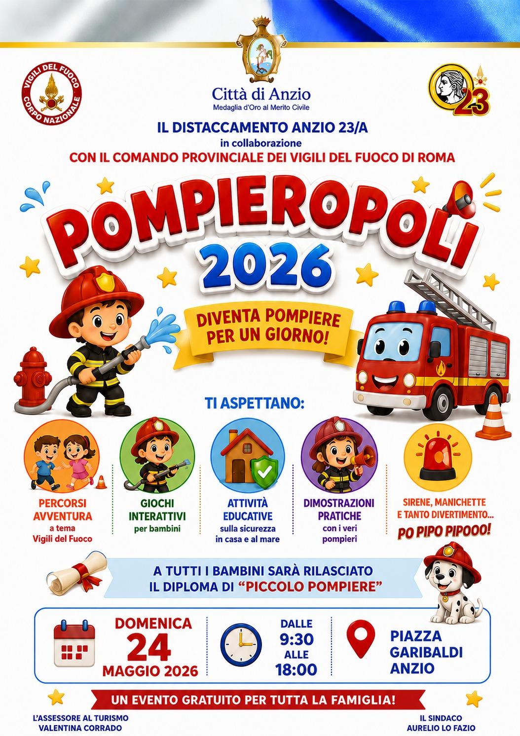 Una delle card di Pompieropoli