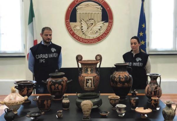 Un'operazione dei Carabinieri del Tpc