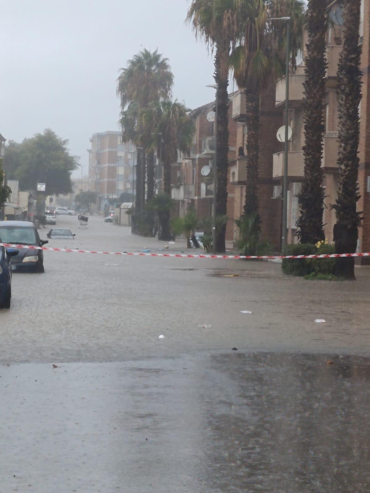 La situazione in viale Marconi