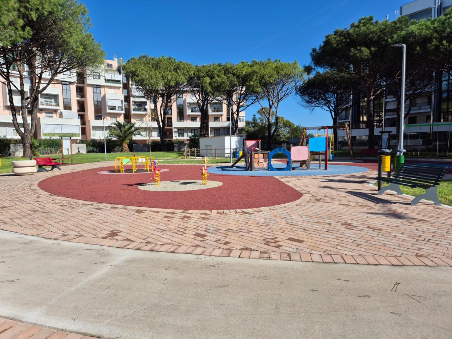 Il parco di Corso Italia